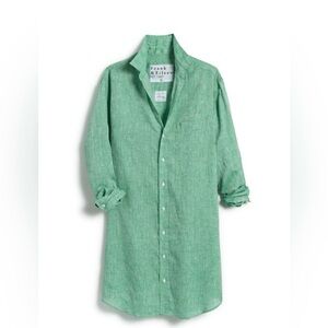 Frank & Eileen Green Button-Up Jane Dress